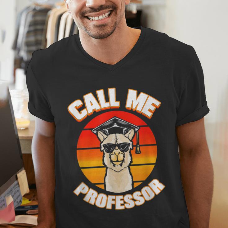 Professor Graduation For PhD Degree Doctor University Men's V-Neck T-Shirt