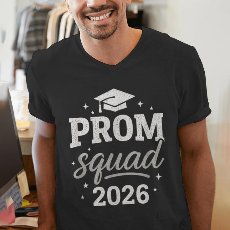 Prom Squad 2026 Graduation Friends Men's V-Neck T-Shirt