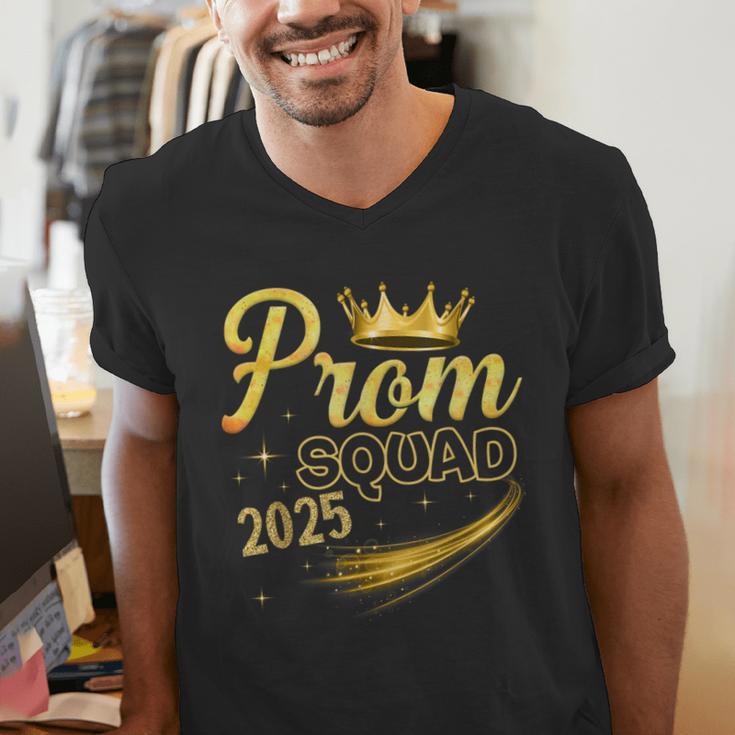 Prom Squad Graduation Class Of 2025 Party Men's V-Neck T-Shirt