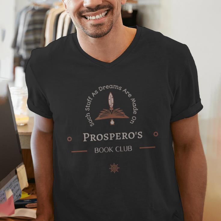 Prospero's Book Club Men's V-Neck T-Shirt