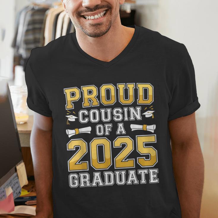 Proud Cousin Of A 2025 Graduate Shirt Class 2025 Graduation Men's V-Neck T-Shirt