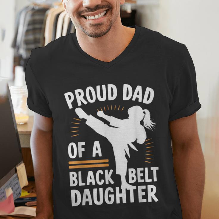 Proud Dad Of A Belt Daughter Men's V-Neck T-Shirt
