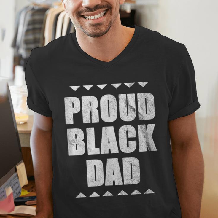 Proud Dad Father's Day Graduation Holiday Men's V-Neck T-Shirt