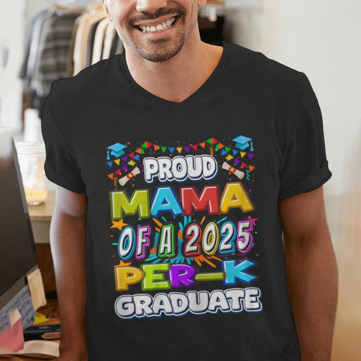 Proud MAMA Of a 2025 PRE-K Graduate -Graduation Men's V-Neck T-Shirt