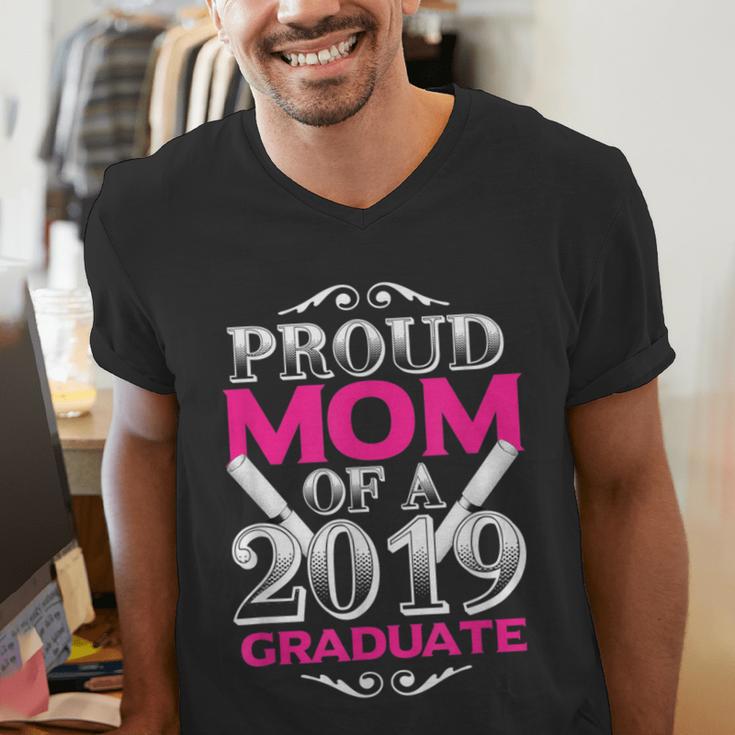 Proud Mom Of 2019 Graduate Class 2019 Tshirt Graduation Men's V-Neck T-Shirt