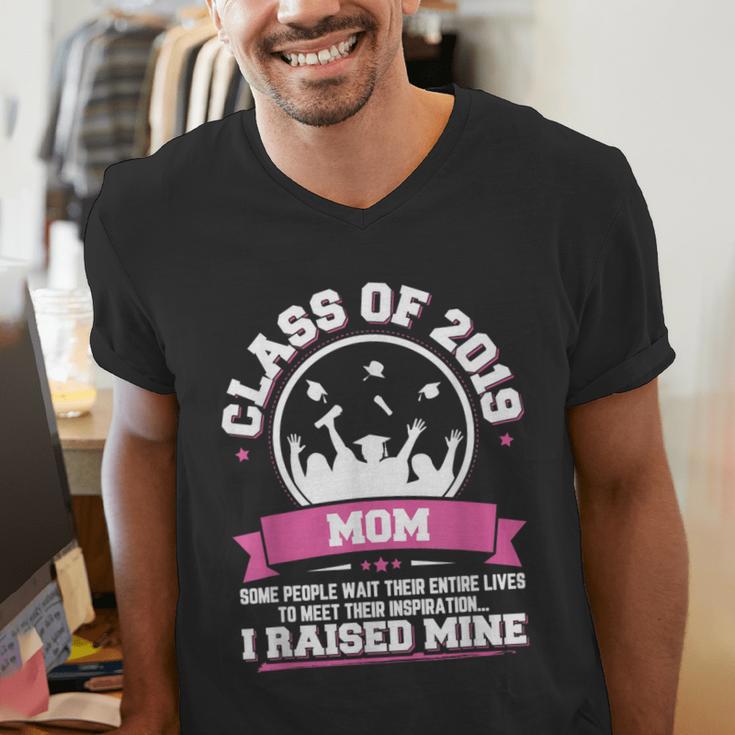 Proud Mom Of A Class Of 2019 Graduate TShirt Graduation Men's V-Neck T-Shirt