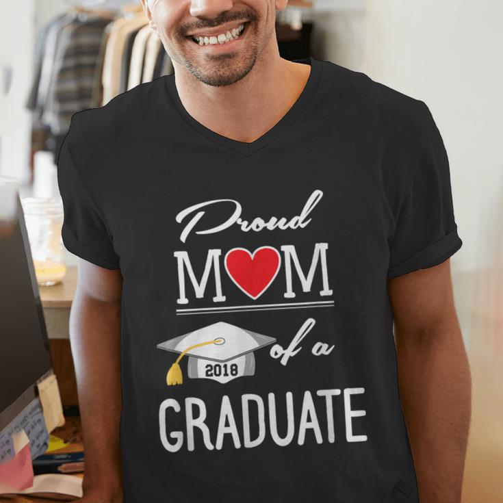 Proud Mom Of A High School Graduation Senior Mom Shirt Men's V-Neck T-Shirt