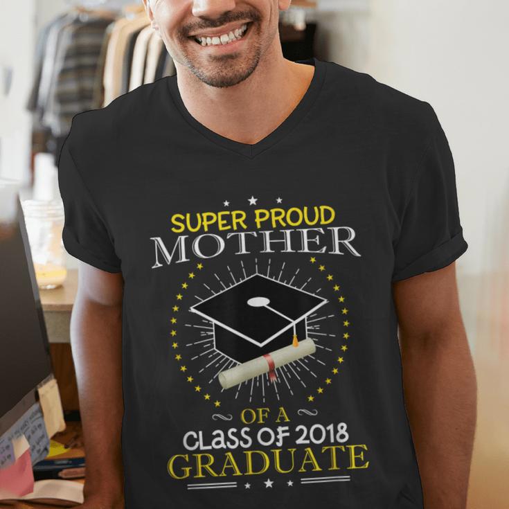 Proud Mother The Class Of 2018 Graduate Graduation Shirt S3 Men's V-Neck T-Shirt
