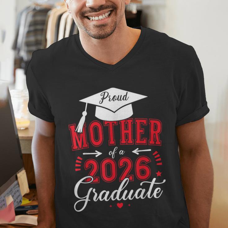 Proud Mother Of a Class Of 2026 Graduate For Graduation Men's V-Neck T-Shirt