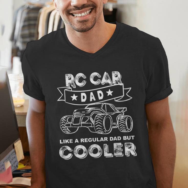 RC Car Dad RC Racing RC Cars Off-Road Men's V-Neck T-Shirt RC Car Dad RC Racing RC Cars Off-Road Men's V-Neck T-Shirt