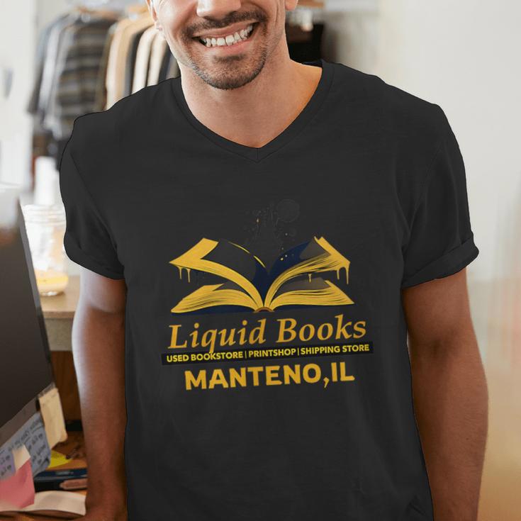 Reality Optional Reading Required Gamer Panther Book Men's V-Neck T-Shirt