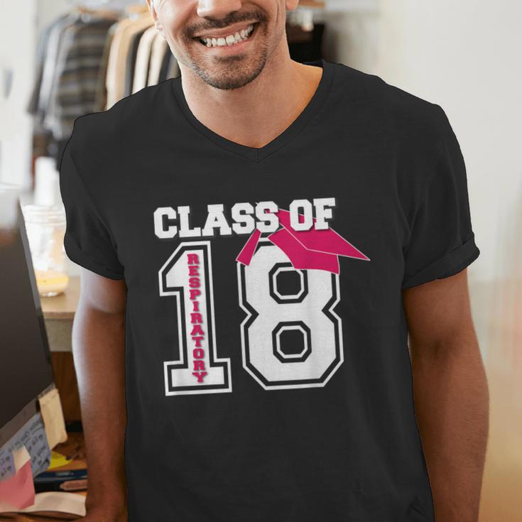 Respiratory Therapist Graduation Class Of 2018 Women RT Men's V-Neck T-Shirt