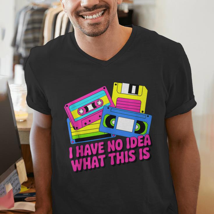 Retro Cassette Vintage 80s Nostalgia Men's V-Neck T-Shirt Retro Cassette Vintage 80s Nostalgia Men's V-Neck T-Shirt