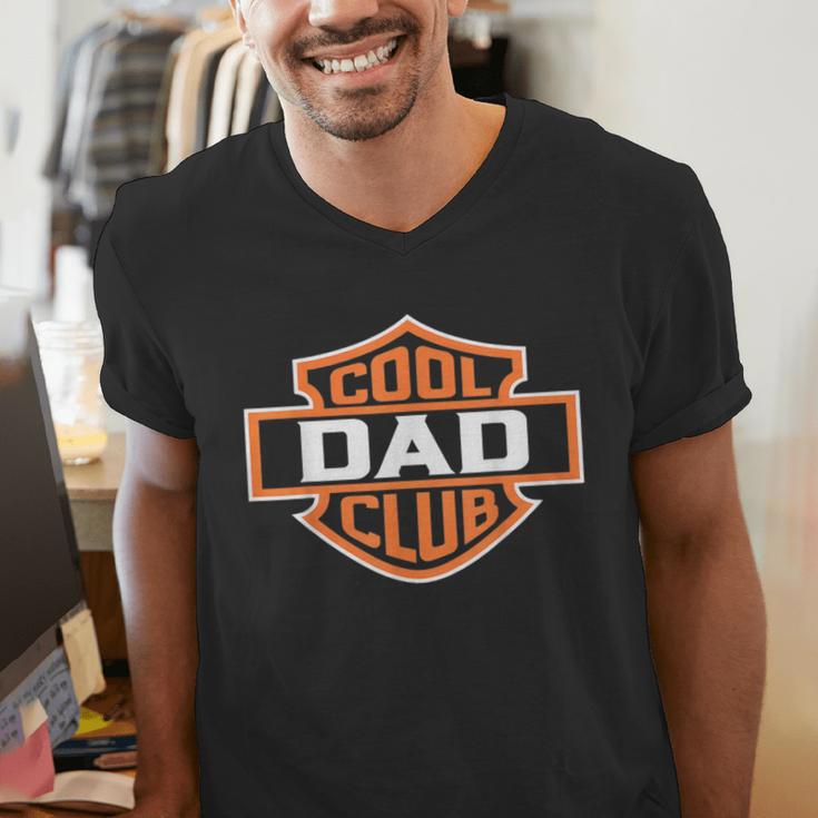 Retro Cool Dad Club Birthday Father's Day For Men Men's V-Neck T-Shirt