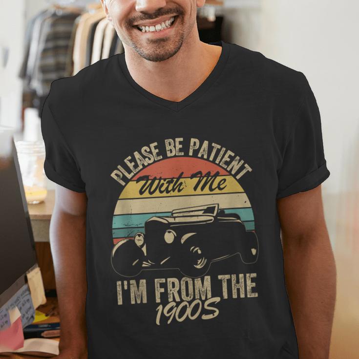 Sarcasm Retro Please Be Patient With Me I'm From The 1900s Men's V-Neck T-Shirt