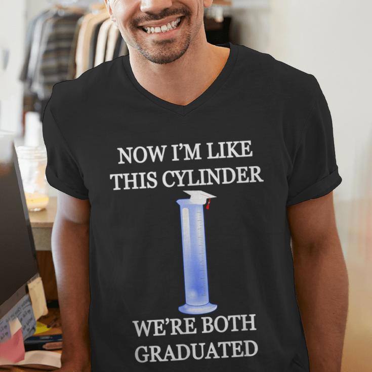Science Joke Chemistry College High School Graduation Men's V-Neck T-Shirt