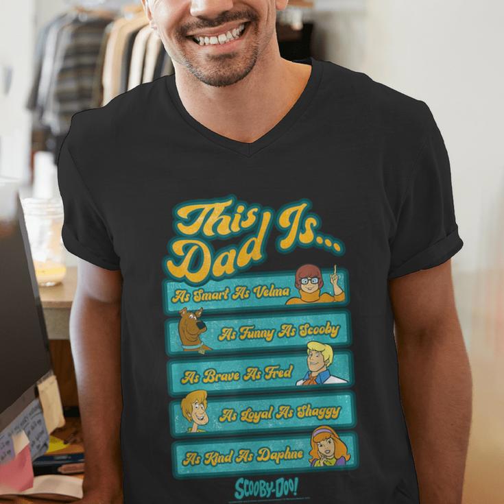 Scooby-Doo Father's Day Vintage Group Shot This Dad Is Men's V-Neck T-Shirt