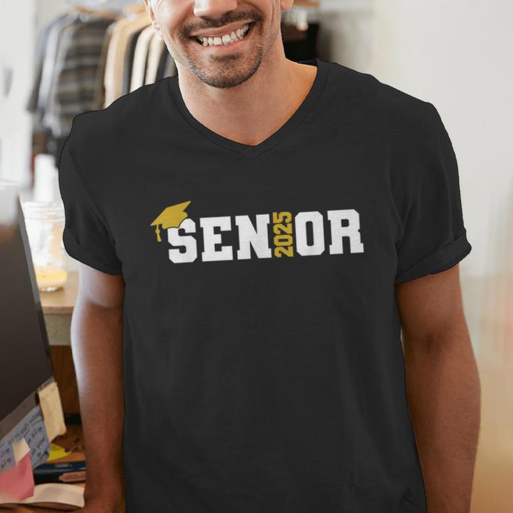 Senior 2025 Graduation 2025 Class Senior 2025 Grad Men's V-Neck T-Shirt