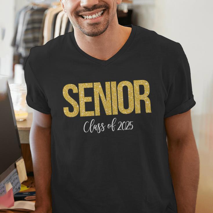 Senior 2025 Graduation Class Of 2025 Senior Men Women Men's V-Neck T-Shirt