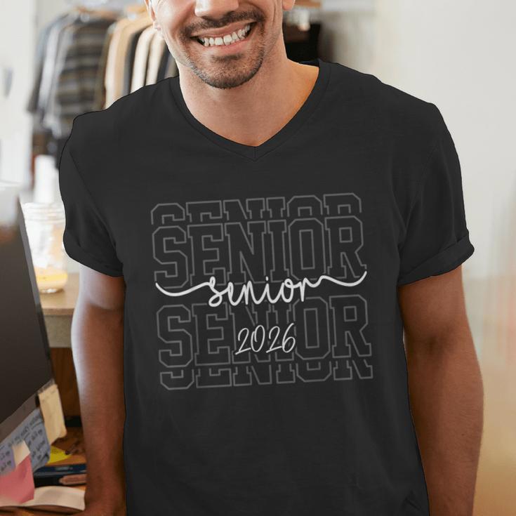 Senior 2026 Class Of 2026 School Year Graduation Men Women Men's V-Neck T-Shirt