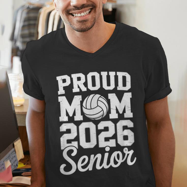 Senior 2026 Volleyball Mom High School Graduation Outfit Men's V-Neck T-Shirt