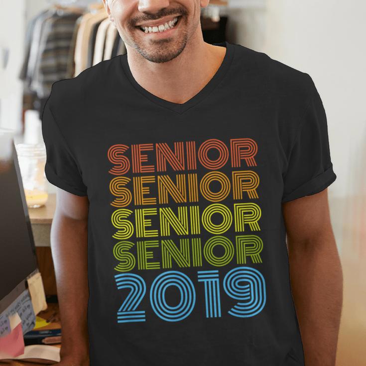 SENIOR CLASS 2019SHIRT High School Graduation Men's V-Neck T-Shirt