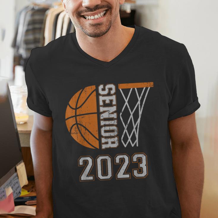 Senior Class Of 2023 Graduation Basketball Team Graduate Men's V-Neck T-Shirt