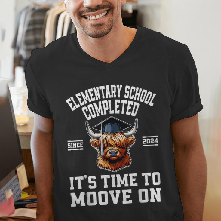 Senior Class Of 2024 Elementary School Graduation Men's V-Neck T-Shirt