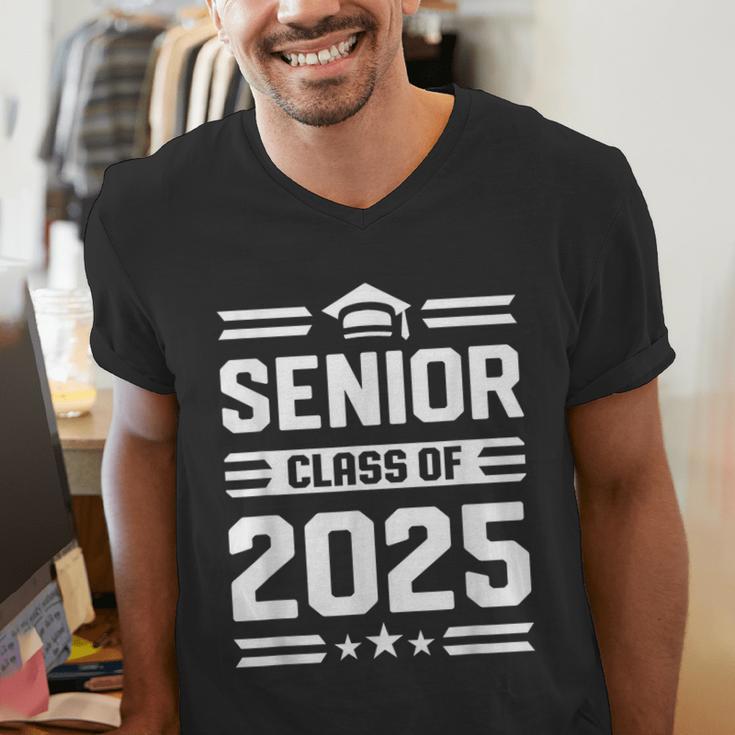 Senior Class Of 2025 Shirt High School Graduation 2025 Men's V-Neck T-Shirt