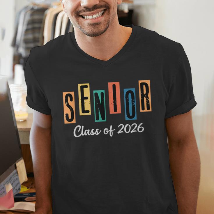 Senior Class Of 2026 Women Men Graduation Class Of 2026 Men's V-Neck T-Shirt