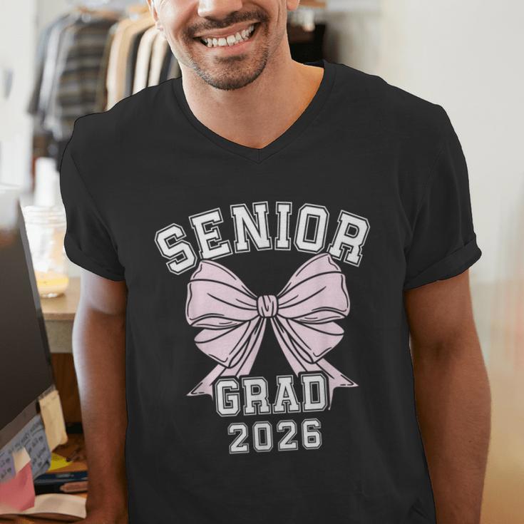 Senior Grad 2026 Class Of 2026 Senior Graduation 2026 Men's V-Neck T-Shirt