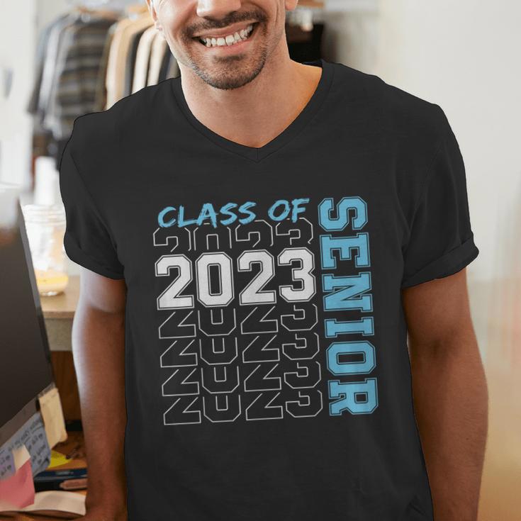 Senior Graduation Class Of 2023 Cute Senior 2023 Men's V-Neck T-Shirt