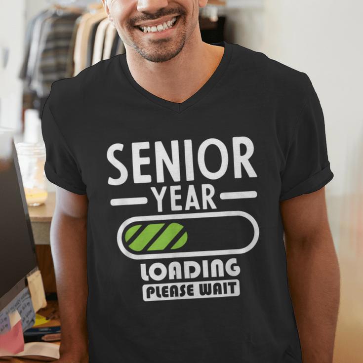Senior Year Loading Please Wait Graduation Men's V-Neck T-Shirt
