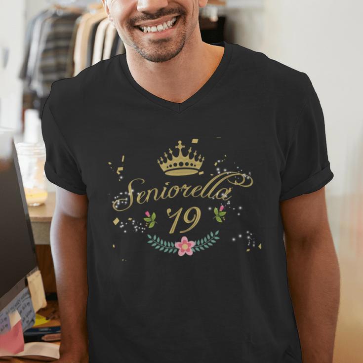 Seniorella 2019Shirt Senior Class Of 19 Graduation Girls Men's V-Neck T-Shirt