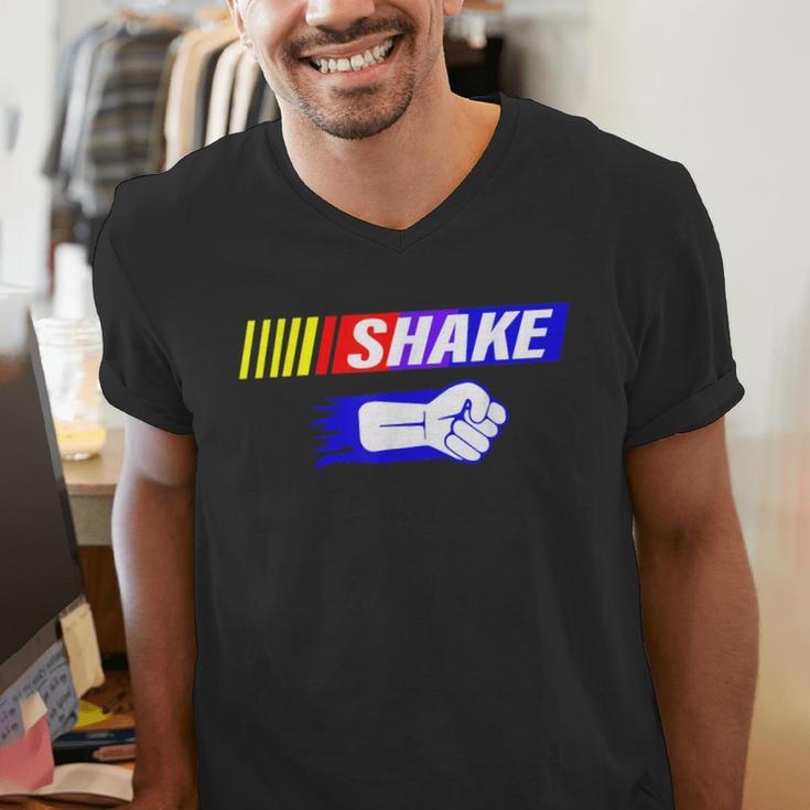 Shake And Bake Family Lover Dad Daughter Son Matching Men's V-Neck T-Shirt