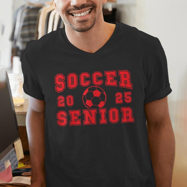 Soccer Senior Night Soccer Senior 2025 Graduation 4 Men's V-Neck T-Shirt
