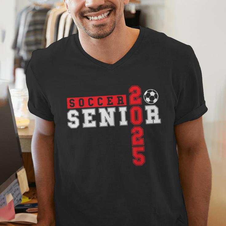 Soccer Senior Night Soccer Senior 2025 Graduation 5 Men's V-Neck T-Shirt