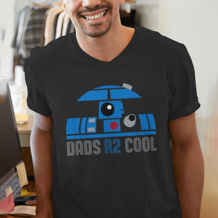Star Wars Father's Day R2-D2 Dad's R 2 Cool Pun Men's V-Neck T-Shirt