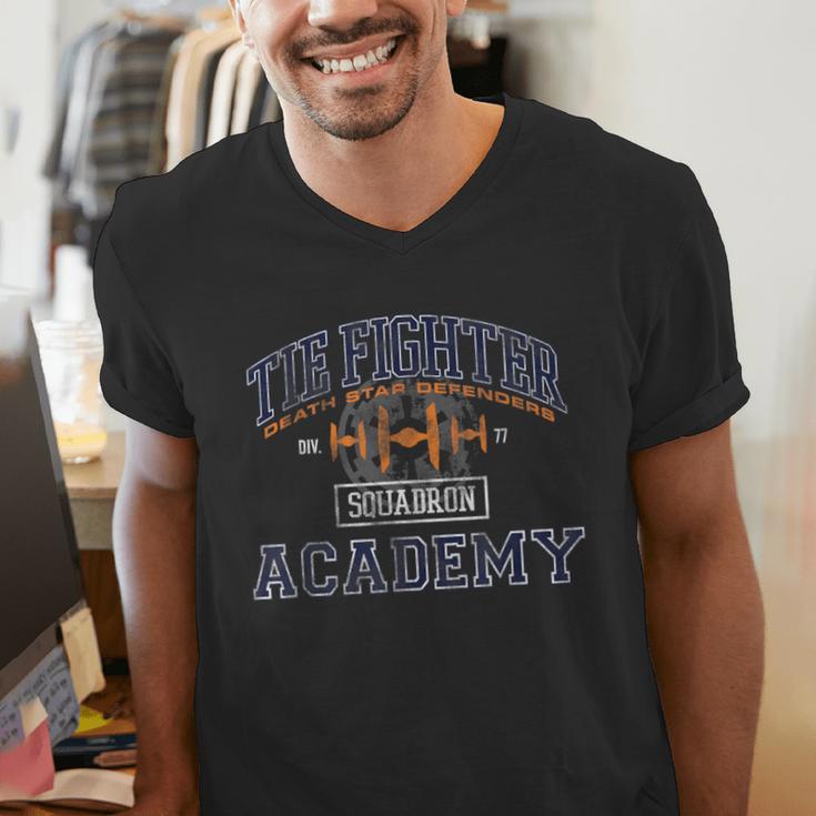 Star Wars TIE Fighter Academy Graduation Men's V-Neck T-Shirt