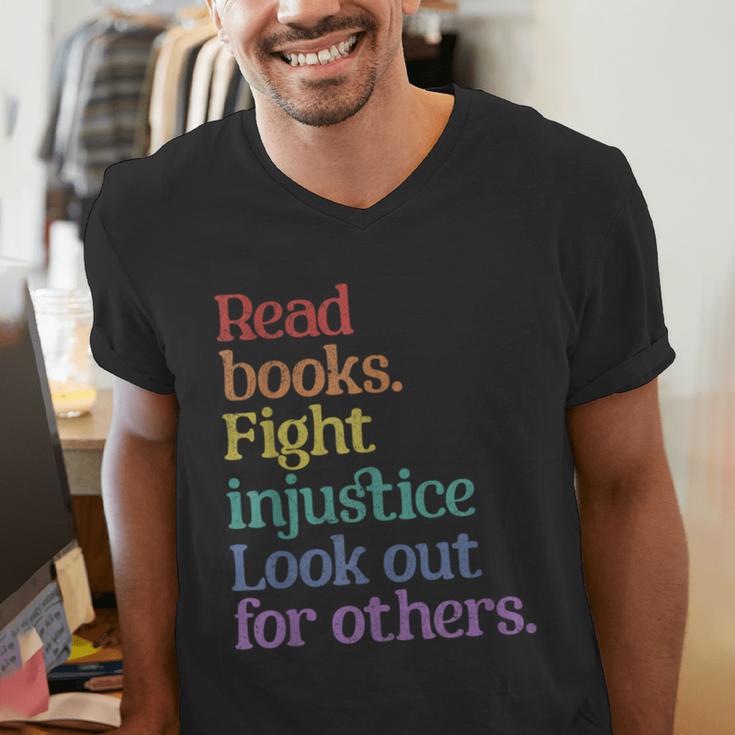 Stop Book Banning Pro Library Men's V-Neck T-Shirt