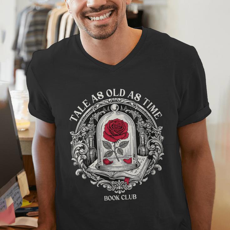 Tale As Old As Time Classic Book Lover Retro Men's V-Neck T-Shirt
