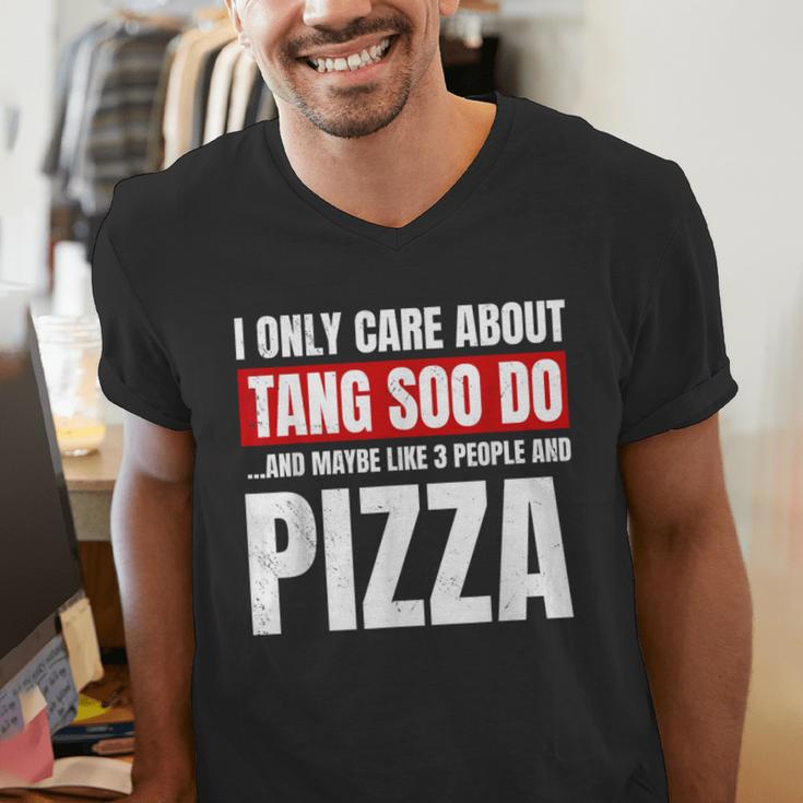 Tang Soo Do Sparring Martial Artist Karate Master Introvert Men's V-Neck T-Shirt Tang Soo Do Sparring Martial Artist Karate Master Introvert Men's V-Neck T-Shirt