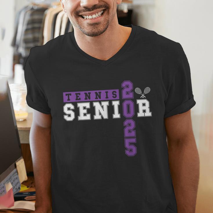 Tennis Senior Night Tennis Senior 2025 Graduation 43 Men's V-Neck T-Shirt