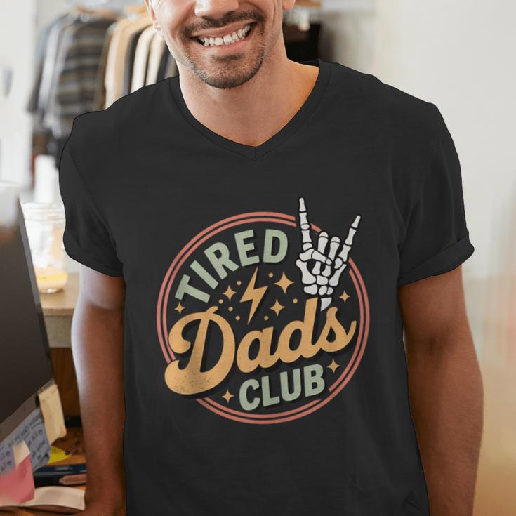 Tired Dads Club Men's V-Neck T-Shirt