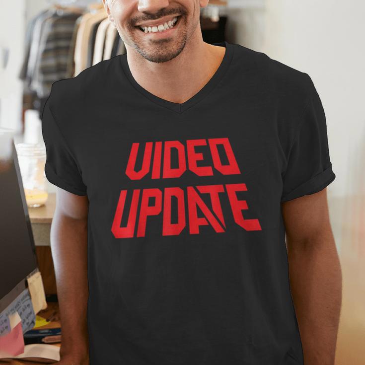 Vintage Video Update – 90s VHS Rental Nostalgia Minnesota Men's V-Neck T-Shirt