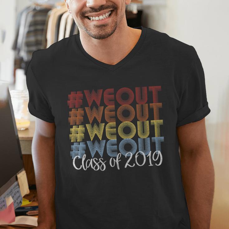WeOut 2019 Graduation Men's V-Neck T-Shirt