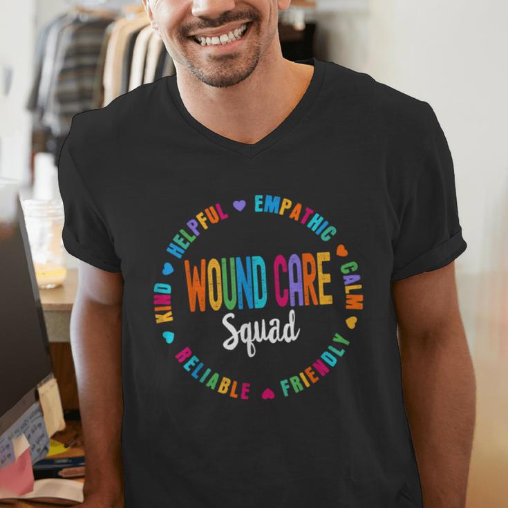 Wound Care Nurse Squad Appreciation Graduation Staff RN Men's V-Neck T-Shirt