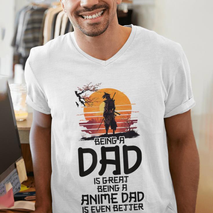 Anime Dad Jokes Father's Day Anamae Otaku Manga Japan Men's V-Neck T-Shirt Anime Dad Jokes Father's Day Anamae Otaku Manga Japan Men's V-Neck T-Shirt