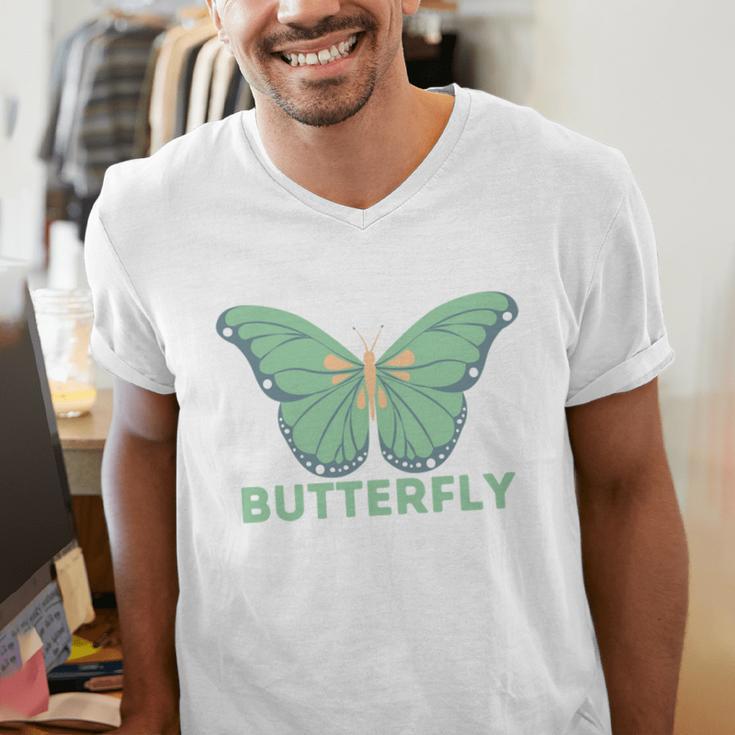 Anti-Social Introvert Butterfly Men's V-Neck T-Shirt