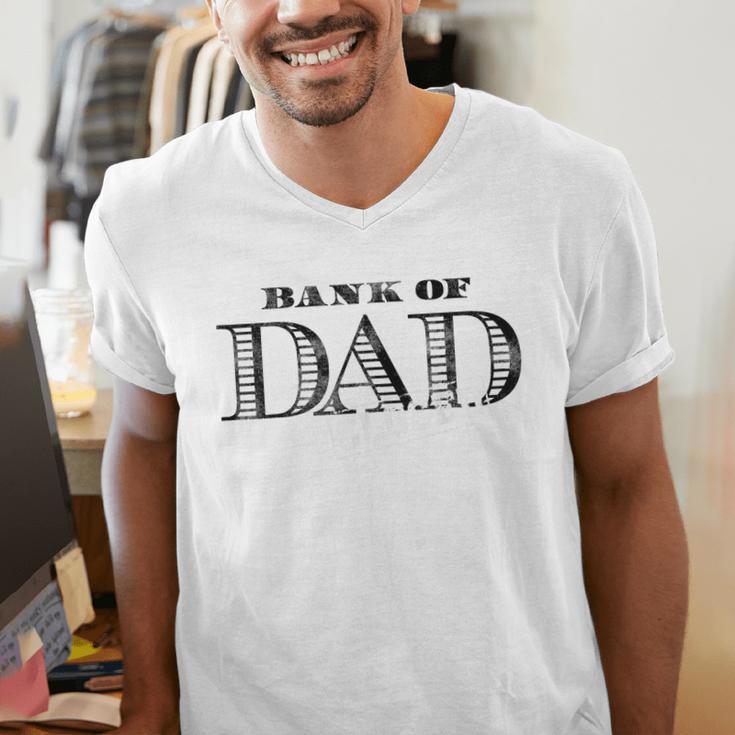 Bank Of Dad Closed Father's Day Men's V-Neck T-Shirt